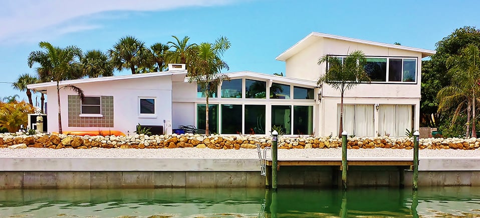 Concrete Seawall in Sarasota