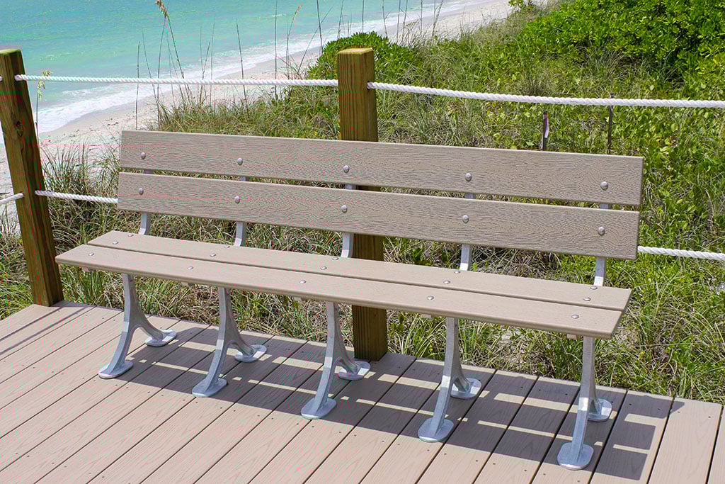 Composite Aluminum Bench